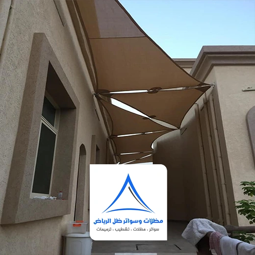 تصاميم مظلات مداخل الرياض