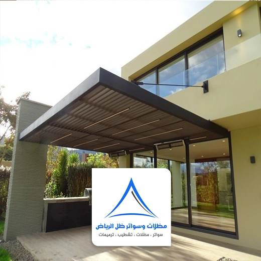 مظلات مداخل فلل