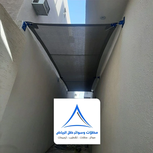 مظلات ممرات