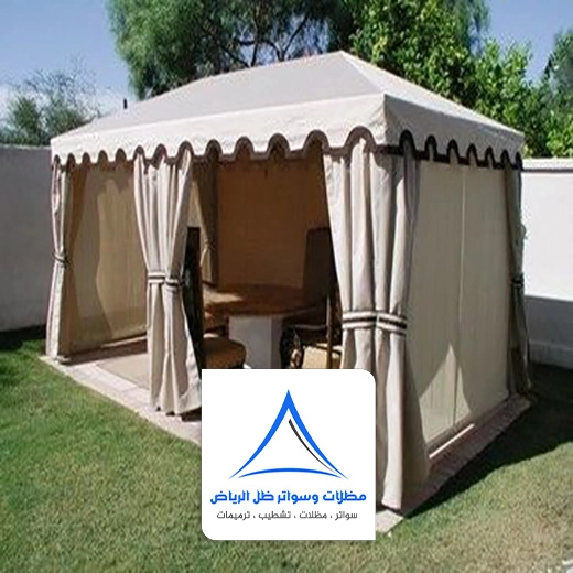 اشكال مظلات حدائق الرياض