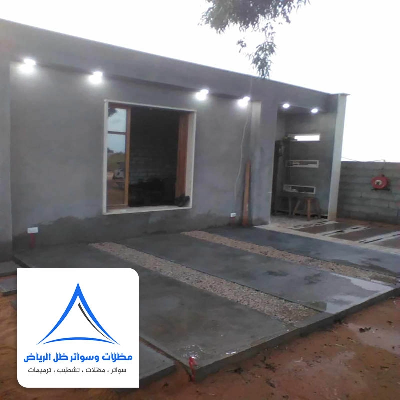 بناء غرف خارجية في حي النزهة الرياض