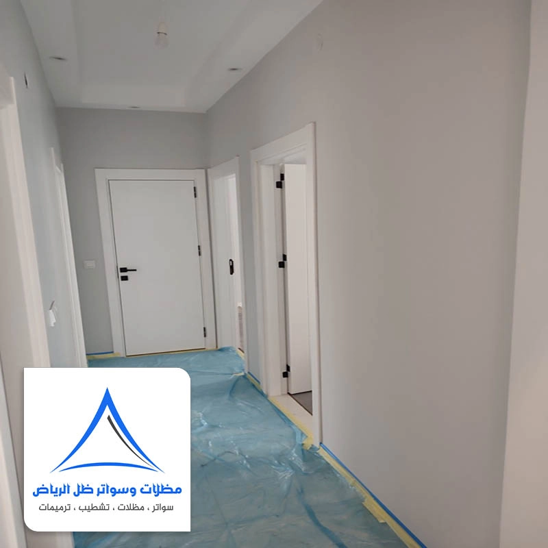 دهان منازل من الداخل حي المونسية بالرياض