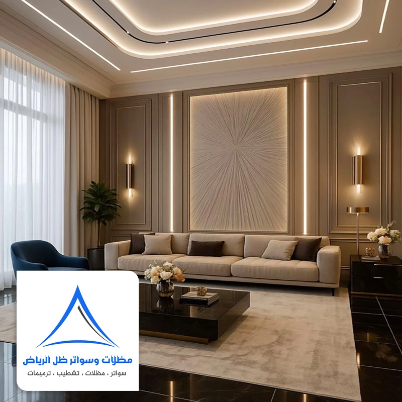 ديكورات مجالس رجال فخمة حي المونسية الرياض