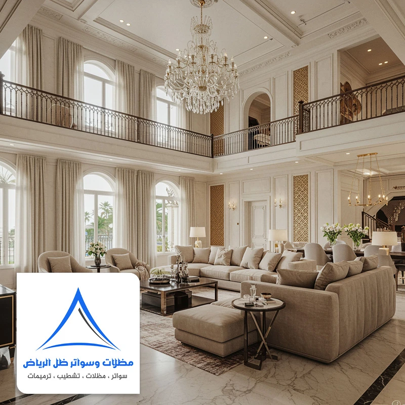 ديكورات فلل داخلية مودرن حي الياسمين الرياض