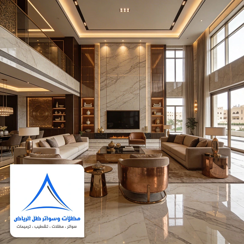 ديكورات منازل حي السليمانية الرياض