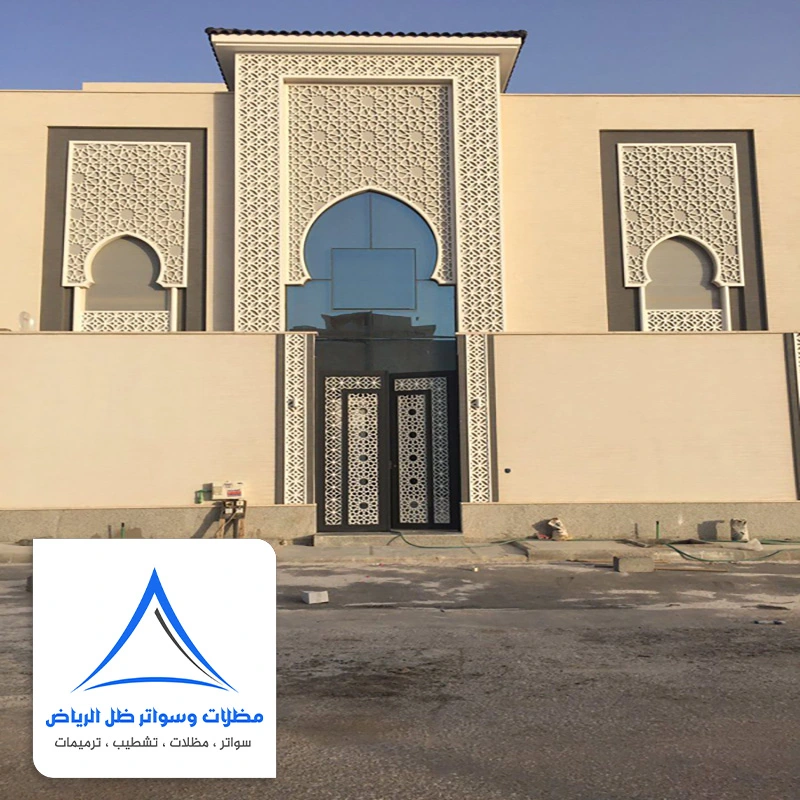 تركيب واجهات جي ار سي حي النرجس بالرياض