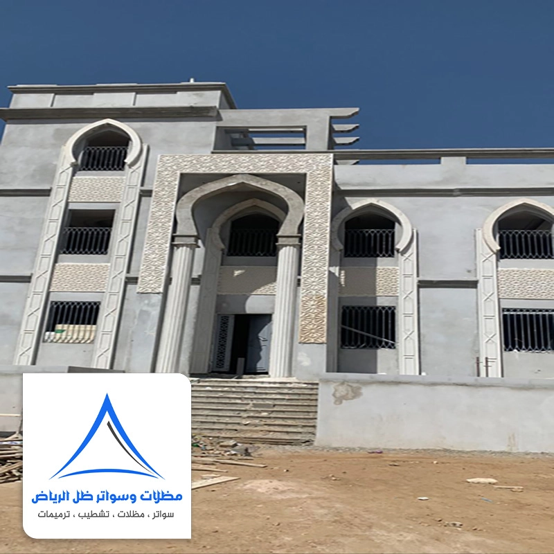 تركيب واجهات جي ار سي حي النرجس بالرياض