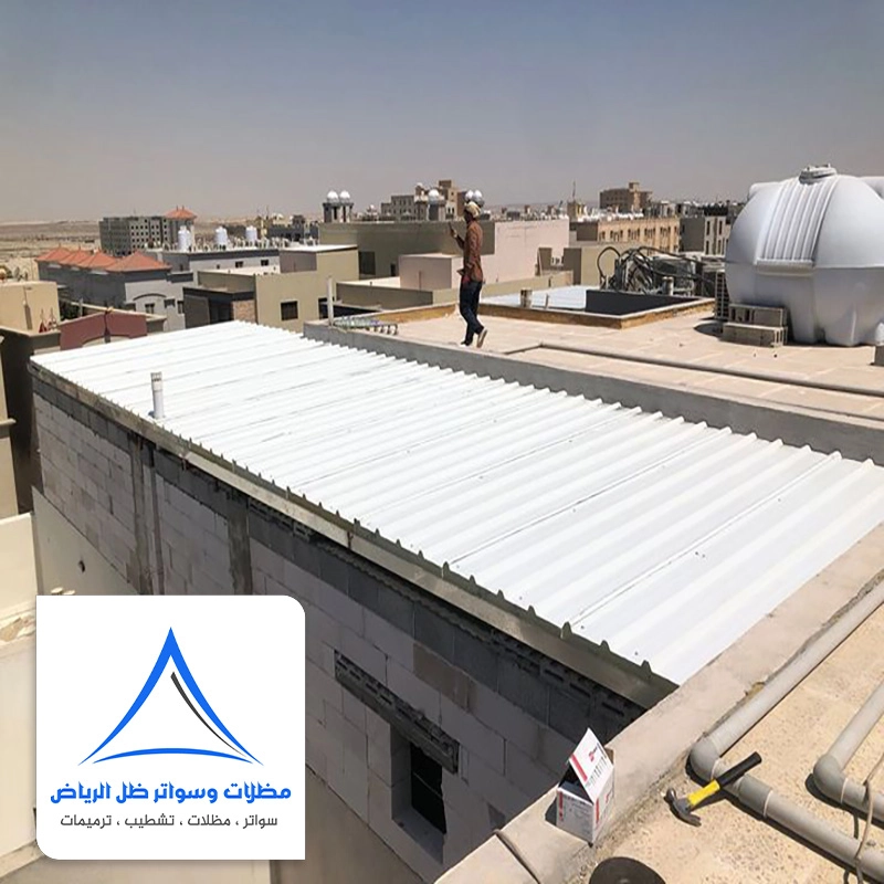 سقف ساندوتش بانل حي النرجس بالرياض