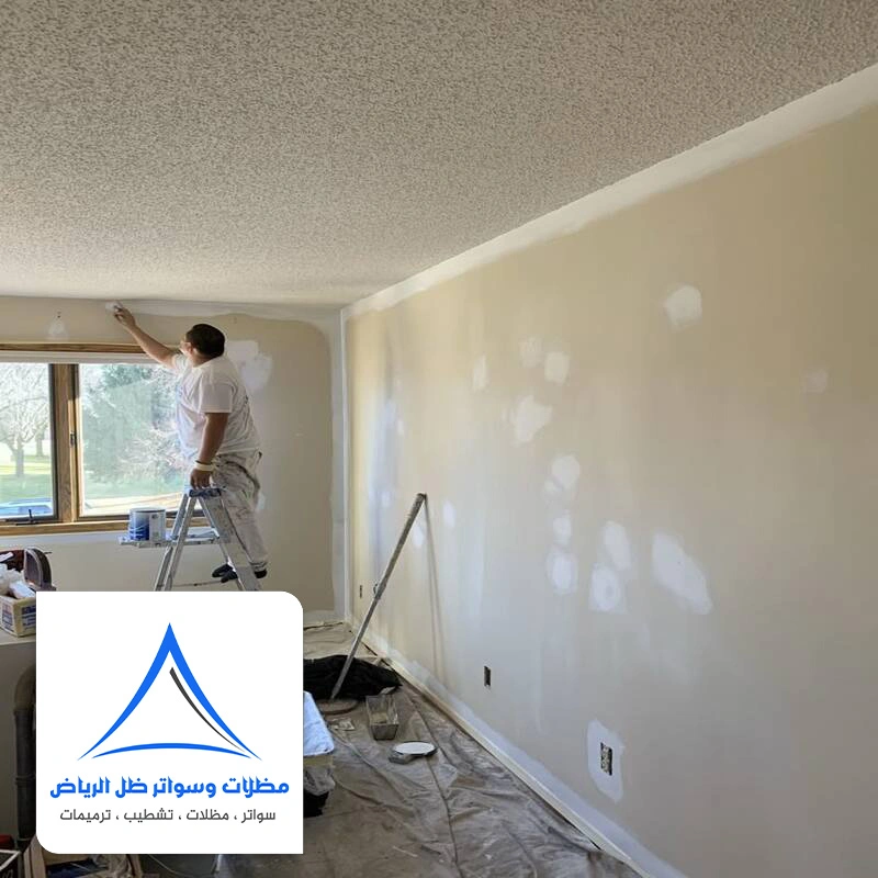 تجديد دهانات حي المروج في الرياض