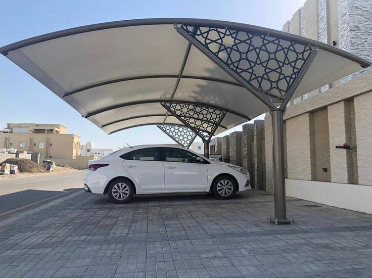 تركيب مظلات سيارات ضد الحرارة العالية